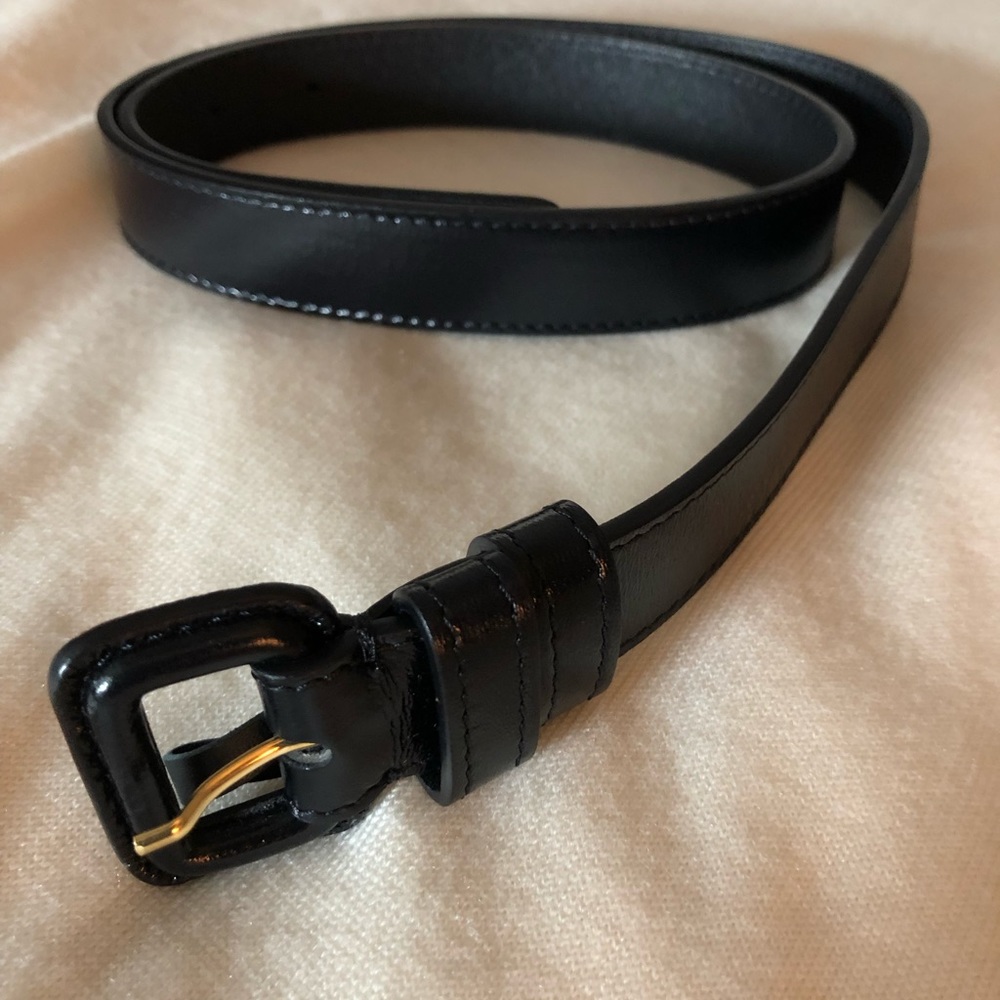 Dior leather belt